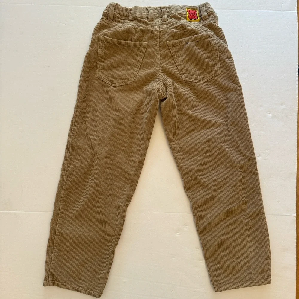 Empyre Size 25 Loose Relaxed Fit Corduroy SK8 Skate Baggy Pants Skater Y2K Brown - Picture 2 of 6